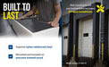 Vestil D-150-10 vinyl dock seal feature overview 1