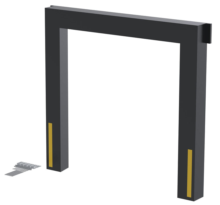 Vestil D-150-11 Vinyl Dock Seal 11 in. 8 ft. x 8 ft. Black