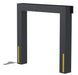 Vestil D-150-15 Vinyl Dock Seal 15 in. 8 ft. x 8 ft. Black