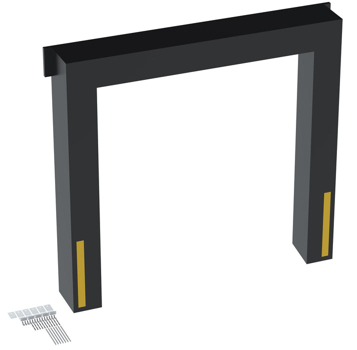Vestil D-150-18 Vinyl Dock Seal 18 in. 8 ft. x 8 ft. Black