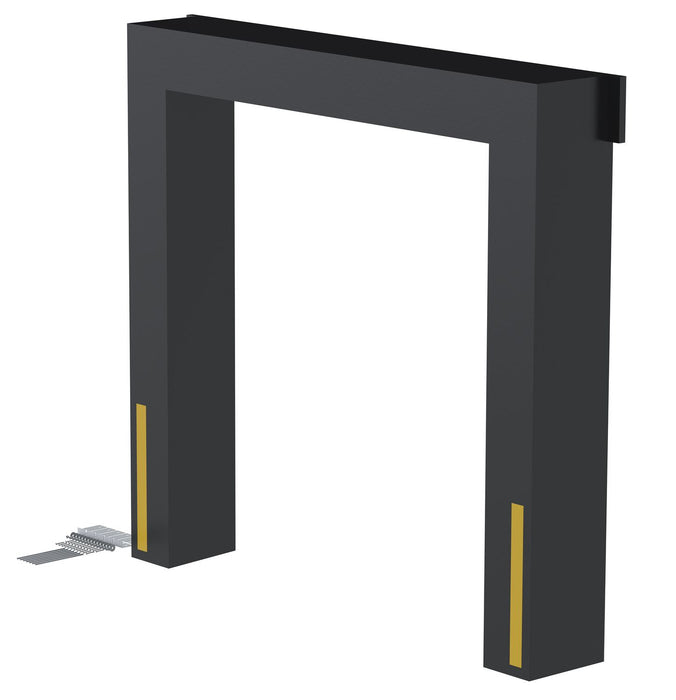 Vestil D-150-19 Vinyl Dock Seal 19 in. 8 ft. x 8 ft. Black