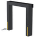 Vestil D-150-19 Vinyl Dock Seal 19 in. 8 ft. x 8 ft. Black