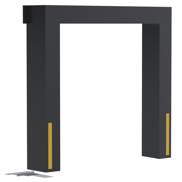 Vestil D-150-20 Vinyl Dock Seal 20 in. 8 ft. x 8 ft. Black
