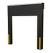Vestil D-150/650-14 Vinyl-Coated Nylon Dock Seal/Shelter Combination 14 in. 8 ft. x 10 ft. Black