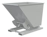 Vestil D-150-HD-NB-GY-MG Steel Heavy Duty No Bump & Dump Hopper 1-1/2 Cubic Yard 6,000 lb. Capacity Machine Gray