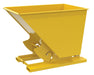 Vestil D-150-HD-NB-YEL Steel Heavy Duty No Bump & Dump Hopper 1-1/2 Cubic Yard 6,000 lb. Capacity Yellow