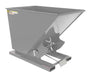 Vestil D-150-LD-GY-MG Steel Light Duty Self Dumping Hopper 1-1/2 Cubic Yard 2,000 lb. Capacity Machine Gray