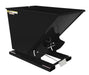 Vestil D-150-MD-BLK-SG Steel Medium Duty Self Dumping Hopper 1-1/2 Cubic Yard 4,000 lb. Capacity Semi Gloss Black