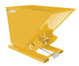 Vestil D-150-MD-YEL Steel Medium Duty Self Dumping Hopper 1-1/2 Cubic Yard 4,000 lb. Capacity Yellow
