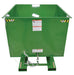 Vestil D-200-LD-GRN-T steel light duty self dumping hopper - view 4