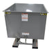 Vestil D-200-MD-GY-SG steel medium duty self dumping hopper - view 4