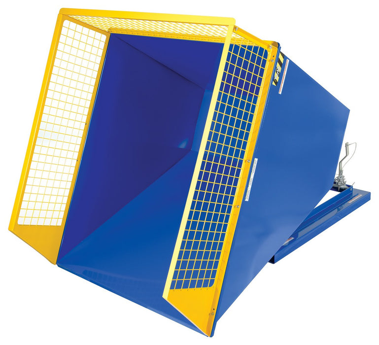 Vestil D-250-EXT-SMY steel mesh d-250 series side extensions - view 2