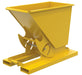 Vestil D-33-LD-NB-YEL Steel Light Duty No Bump & Dump Hopper 1/3 Cubic Yard 2,000 lb. Capacity Yellow