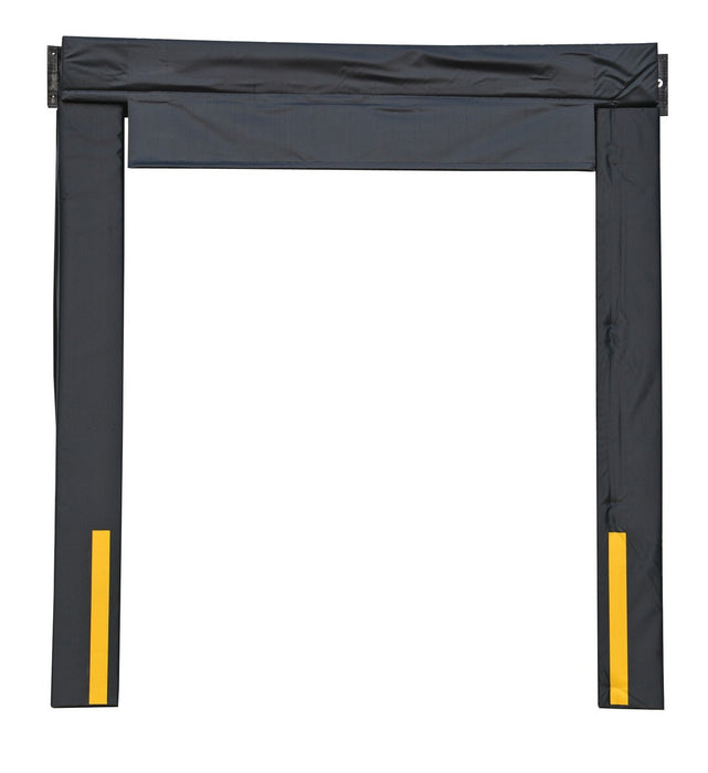 Vestil D-350-10 Nylon (Vinyl) Dock Seal 10 in. 8 ft. x 9 ft. Black