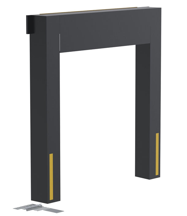 Vestil D-350-15 Nylon (Vinyl) Dock Seal 15 in. 8 ft. x 9 ft. Black