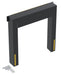 Vestil D-350-19 Nylon (Vinyl) Dock Seal 19 in. 8 ft. x 9 ft. Black