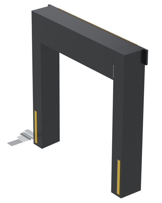 Vestil D-350-20 Nylon (Vinyl) Dock Seal 20 in. 8 ft. x 9 ft. Black