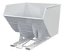 Vestil D-400-HD-WHT Steel Heavy Duty Self Dumping Hopper 4 Cubic Yard 6,000 lb. Capacity White