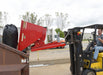 Vestil D-50-HD-SR steel heavy duty self dumping hopper - view 6