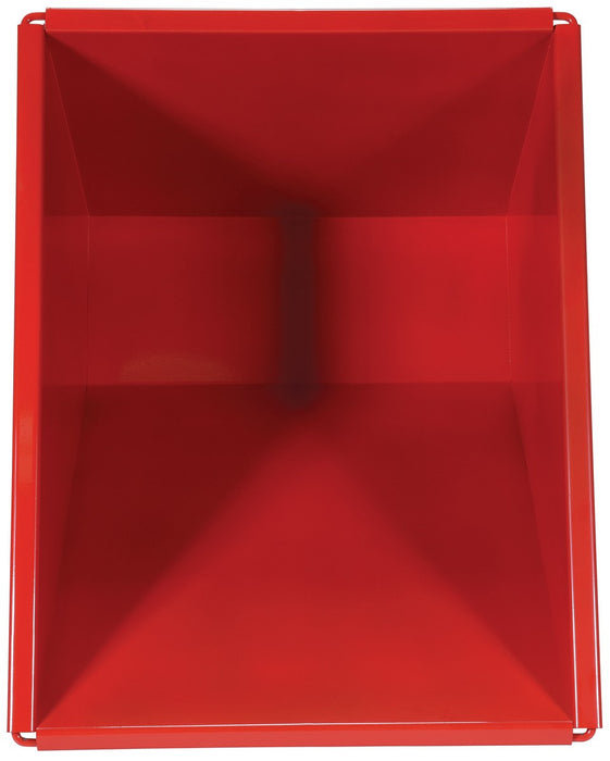 Vestil D-50-HD-SR steel heavy duty self dumping hopper - view 3
