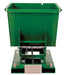 Vestil D-50-LD-GRN-T steel light duty self dumping hopper - view 3