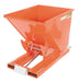 Vestil D-50-LD-ORG-C steel light duty self dumping hopper - view 2