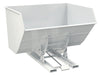 Vestil D-500-HD-WHT Steel Heavy Duty Self Dumping Hopper 5 Cubic Yard 6,000 lb. Capacity White