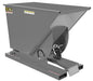Vestil D-75-LD-GY-MG Steel Light Duty Self Dumping Hopper 3/4 Cubic Yard 2,000 lb. Capacity Machine Gray