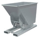 Vestil D-75-LD-NB-SL Steel Light Duty No Bump & Dump Hopper 3/4 Cubic Yard 2,000 lb. Capacity Silver