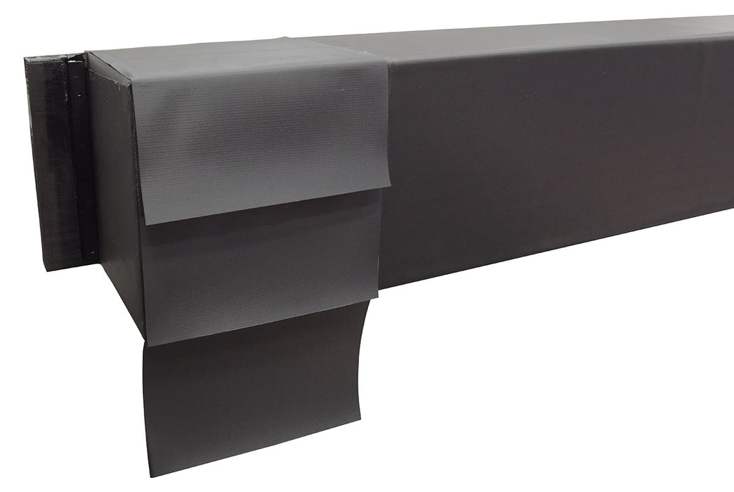 Vestil D-AP factory installed armor pleats top - view 5