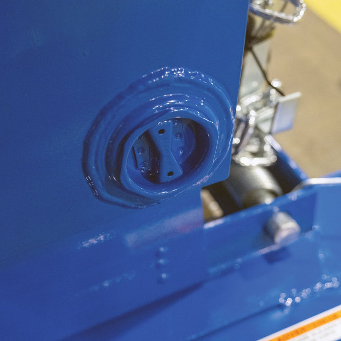 Vestil D-DPLG-2 Factory Installed Welded Steel 2 in. Threaded Drain Plug Left Corner For D Style Hoppers