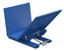 Vestil D-NS-200-LD Steel Open Sided Hopper 68-13/16 in. x 53-13/16 in. x 51-13/16 in. 2 Cubic Yard 2,000 lb. Capacity Blue