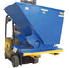 Vestil D-TILT steel sideways tilt fork attachment for d style hoppers - view 4