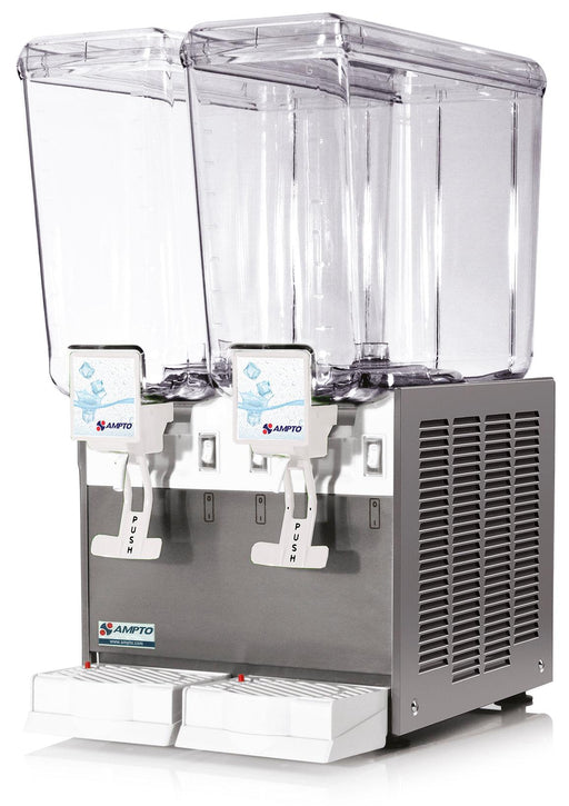 D1256 - Beverage Dispenser 2 Tank - 5 Gallons ea. NSF/UL.