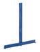 Vestil DAC-1012 Steel Double-Sided Cantilever Upright 12 in. Usable Arms 10 ft. High 26,500 lb. Capacity Blue