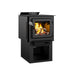 Drolet Deco Nano N DB03216 wood stove left side profile
