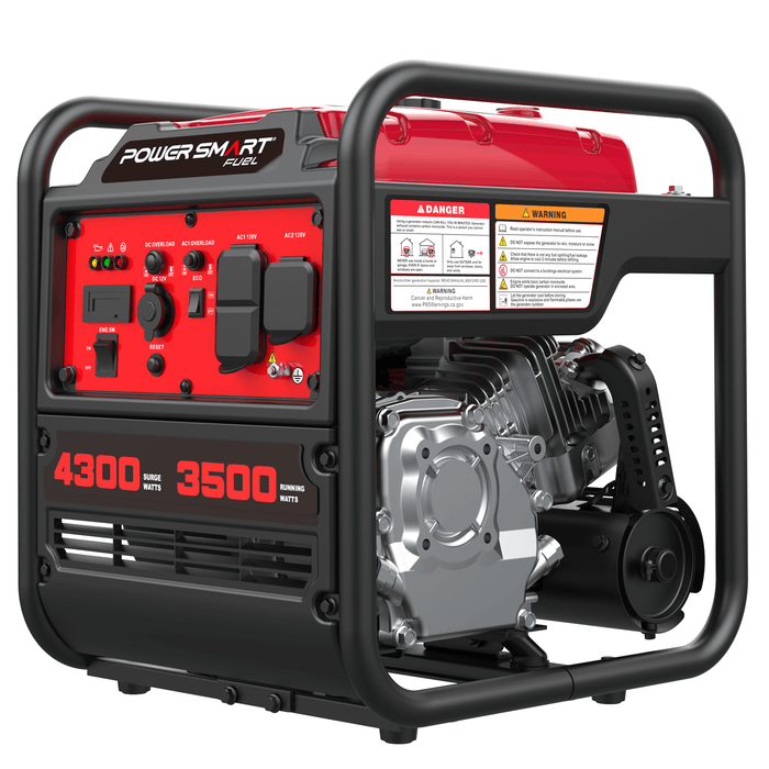 PowerSmart 4300W Open Frame Gas Inverter Generator DB5041
