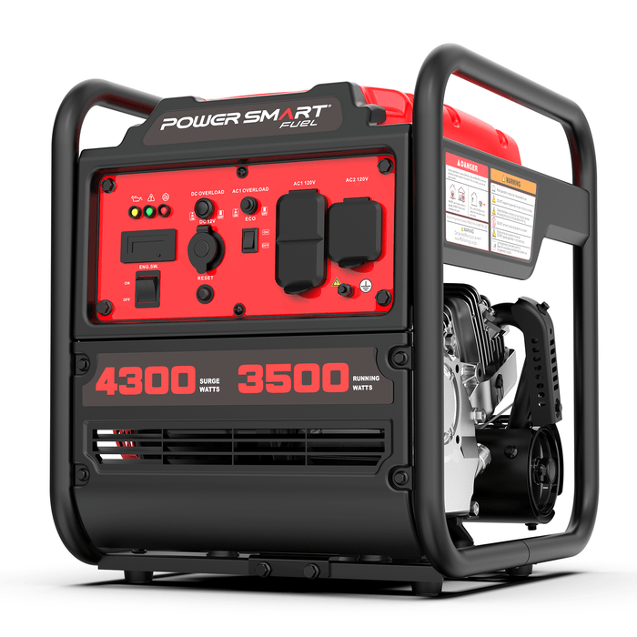 PowerSmart 4300W Open Frame Gas Inverter Generator DB5041