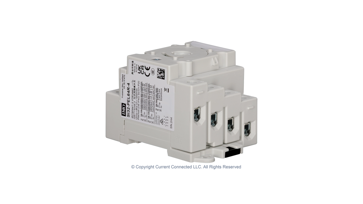 High quality photo of the IMO DC Disconnect Rooftop Isolator Switch 4 Pole - 2 String Internal Switch. Photographed by Current Connected.
