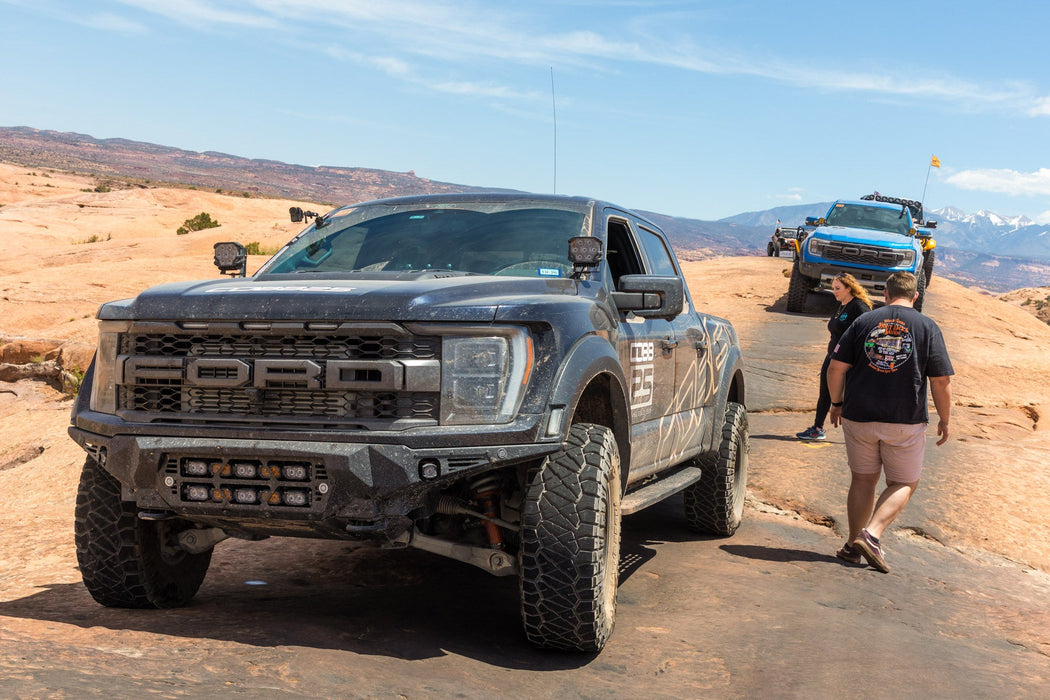 Addictive Desert Designs 2021-2026 Ford F-150 Raptor/Raptor R Bomber Front Bumper (20-Inch Lights) – image 16 of 16