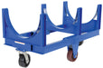 Vestil DCC-2860-10 Steel Heavy Duty Cradle 63-1/16 in. x 31-1/2 in. x 32-3/8 in. 10,000 lb. Capacity Blue