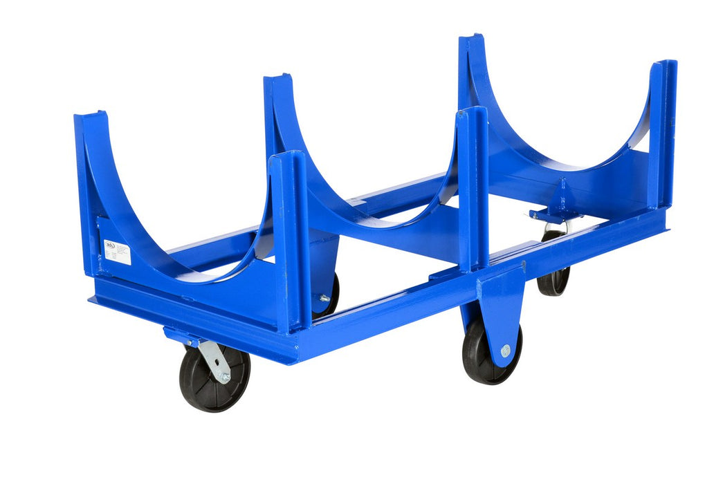 Vestil DCC-2860-4 Steel Heavy Duty Cradle 60-5/16 in. x 31-1/2 in. x 30 in. 4,000 lb. Capacity Blue