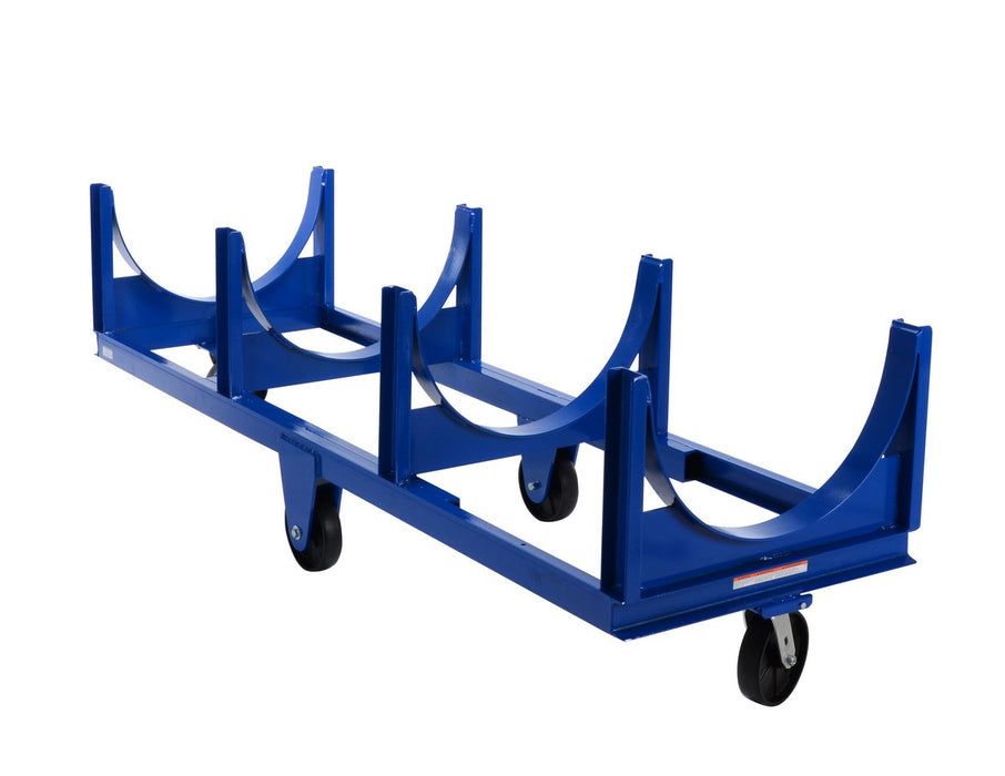 Vestil DCC-2896-4 Steel Heavy Duty Cradle 96-5/16 in. x 31-1/2 in. x 30 in. 4,000 lb. Capacity Blue