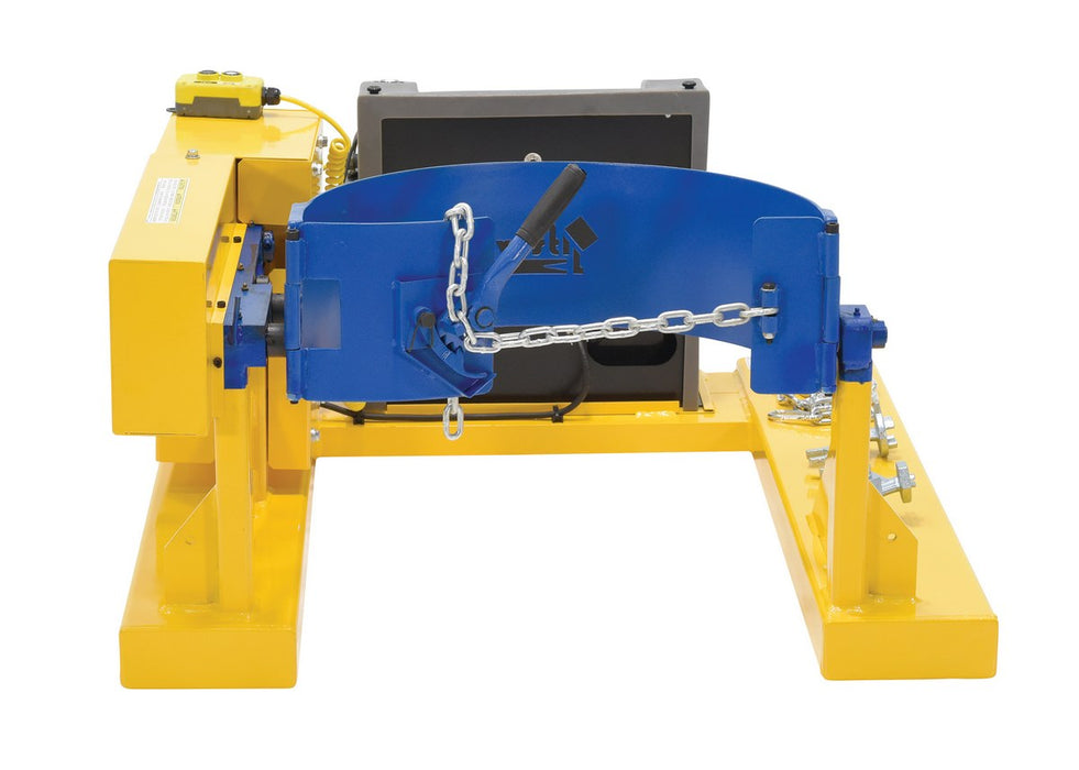 Vestil DCR-205-8-DC steel dc fork mounted drum carrier/rotator for steel drums - view 3