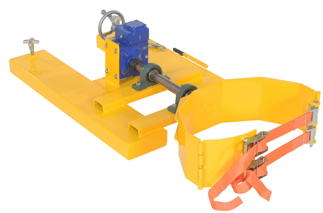 Vestil DCR-RAR-12 steel right angle drum rotator fits - view 3