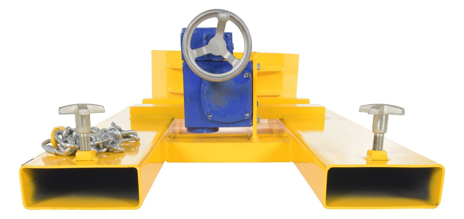 Vestil DCR-RAR-12 steel right angle drum rotator fits - view 4