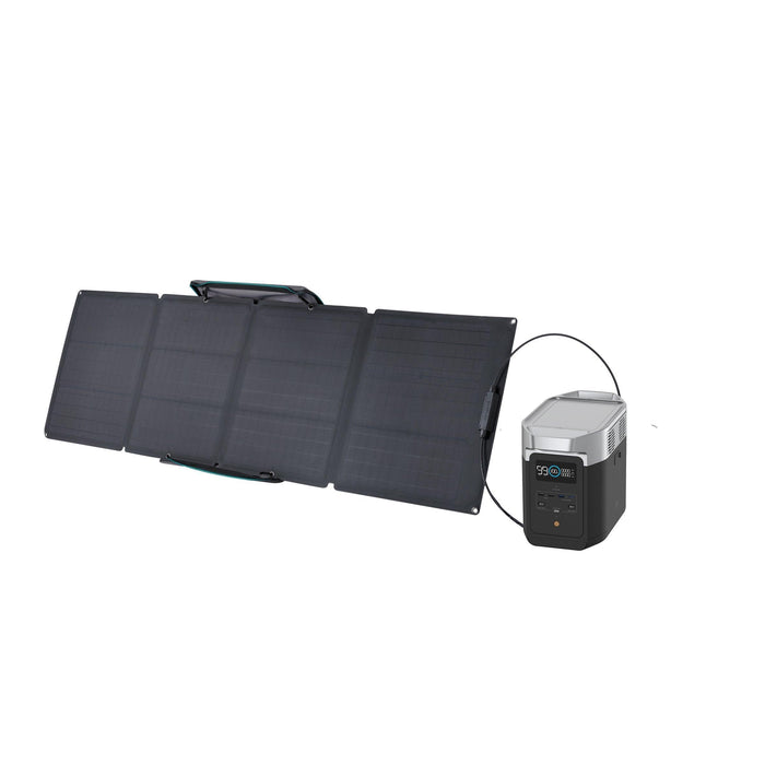 Green Vista Living EcoFlow DELTA 2 + 110W Solar Panel