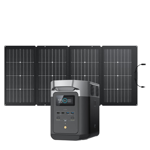 Green Vista Living EcoFlow DELTA 2 + 220W Solar Panel