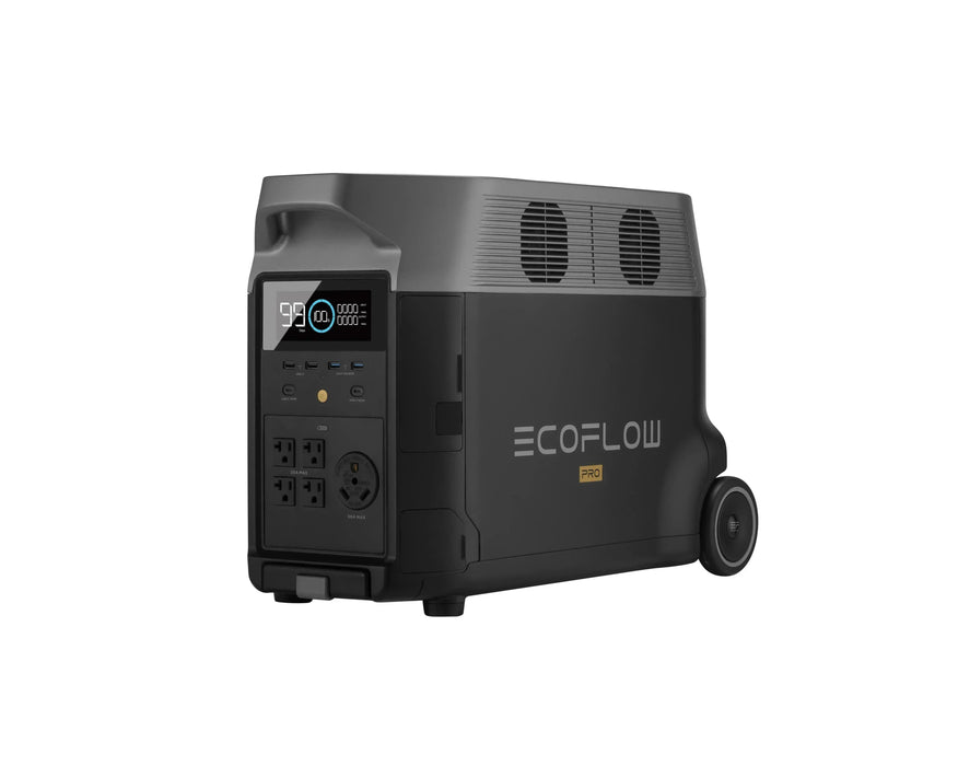 Green Vista Living EcoFlow DELTA Pro Portable Power Station Solar Generator - Detail View
