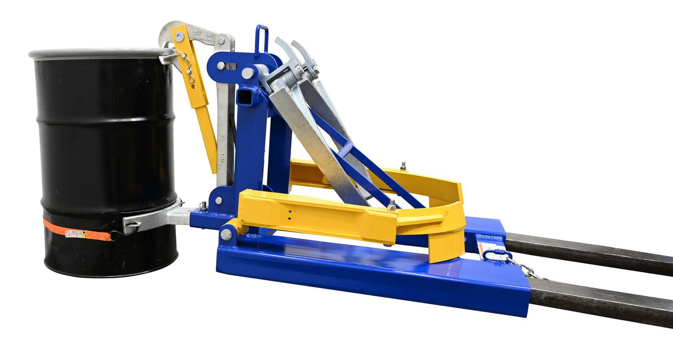 Vestil DFDL-3 steel deluxe combination fork mounted drum lifter - view 15
